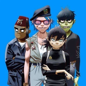 Gorillaz в реальной жизни фото